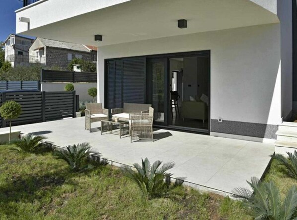 Apartment | Exterior - Luxury Slatine Apartments With Terrace and Garden - Two Bedroom Apartment With Terrace (Split)