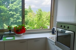 Refrigerador, microondas, horno y lavavajillas 