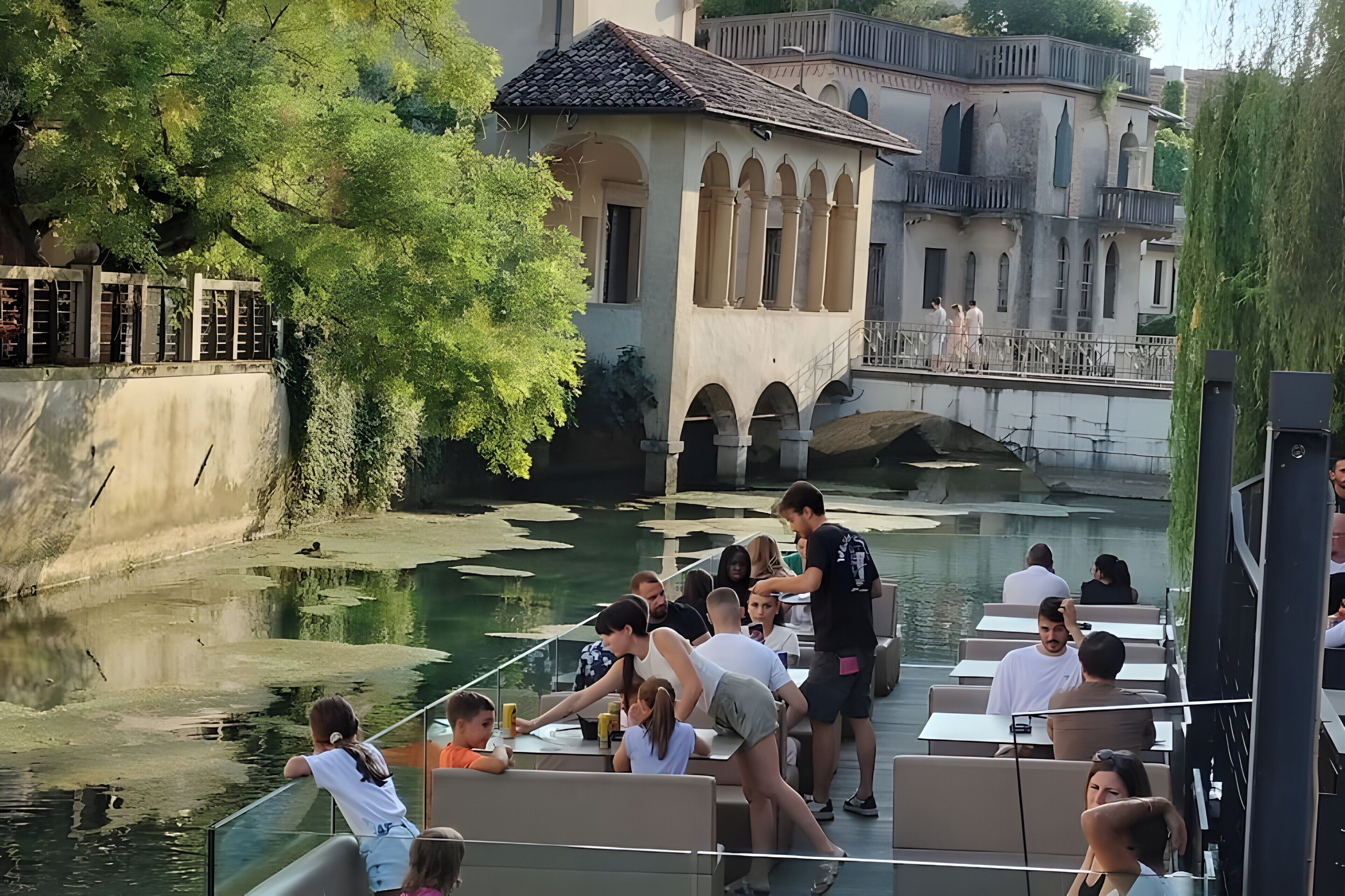 Servei de restauració a l'aire lliure