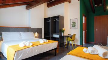 Desk, laptop workspace, cribs/infant beds, free WiFi
