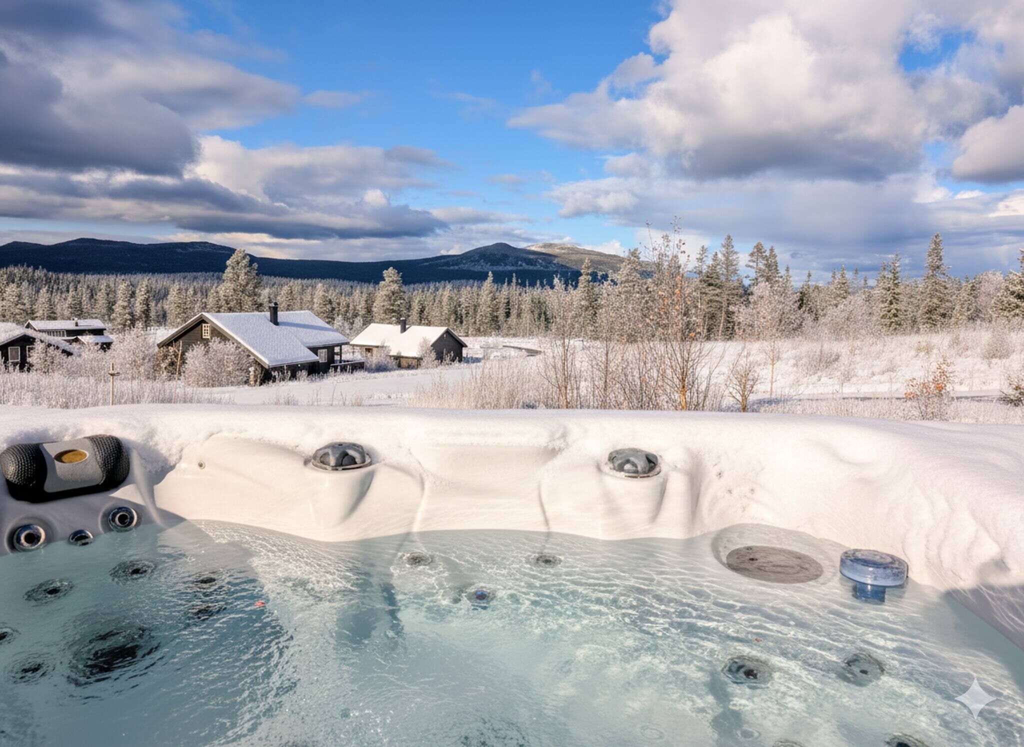 House, 3 Bedrooms, Terrace, Mountain View | Outdoor spa tub