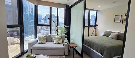 Fer et planche à repasser, Wi-Fi, draps fournis