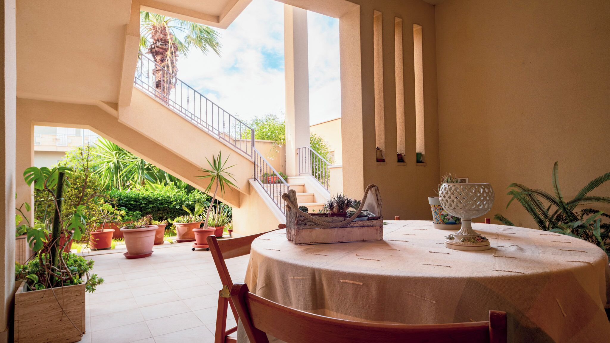 Appartement, 3 chambres, vue ville | Terrasse/Patio