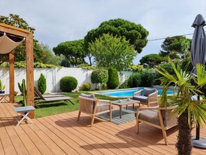 Pool - House in L'Escala with private pool and air conditioning, near beach (L'Escala)