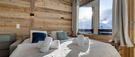 1 室のベッドルーム、ベッドシーツ