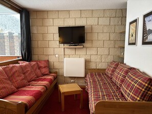 TV - Divisible studio, south balcony, near gondola (Plagne Bellecôte)