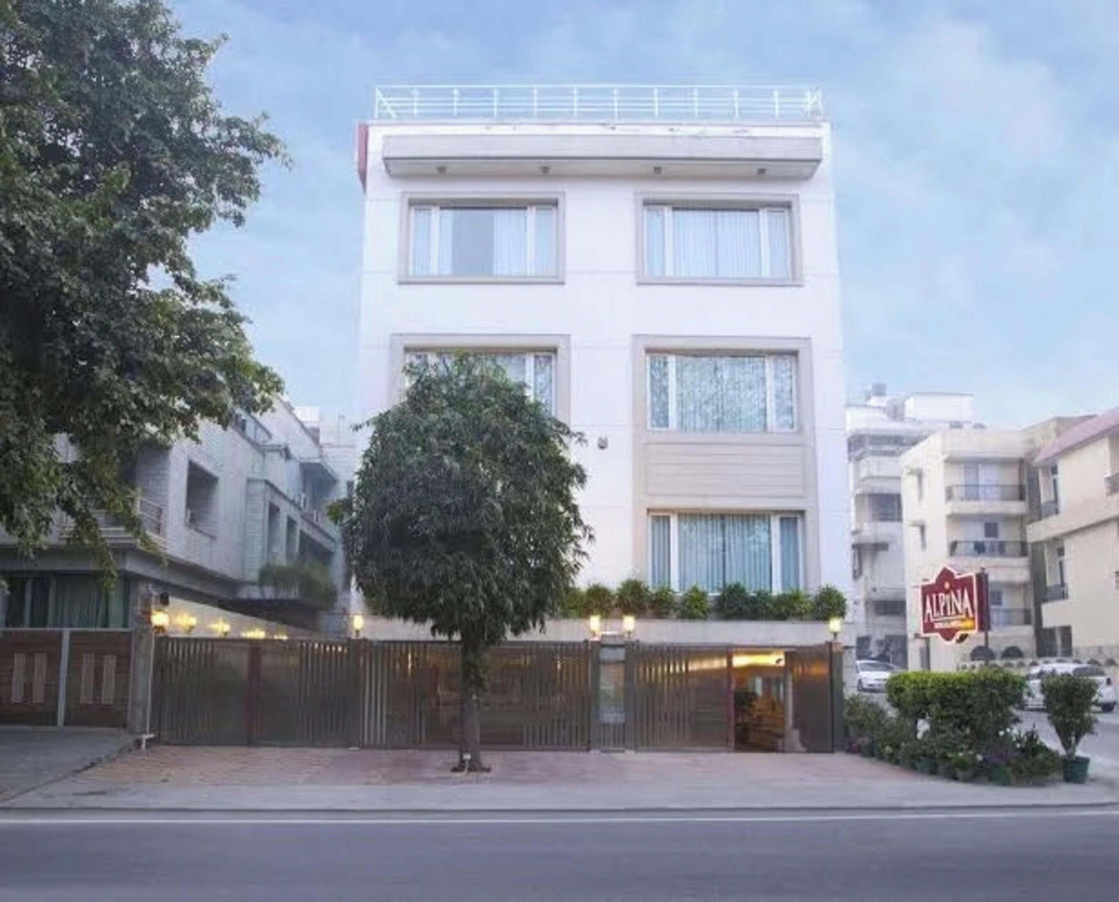 Fachada da propriedade