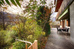 Outdoor dining - Apartment Hofgarten - Alpstay (Naturno)