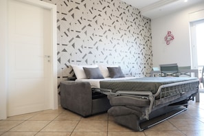 Living area - Suite Ottieri 62 (Naples)