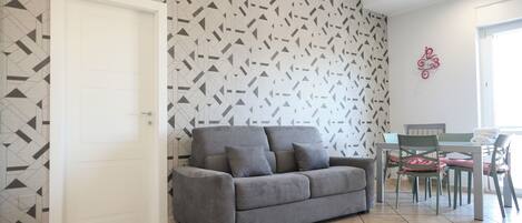 Appartement, vue sur la ville | Aire de séjour