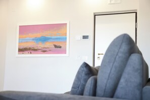 Apartment, City View | Living area - Suite Ottieri 62 (Naples)