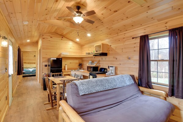 House (1 Bedroom) | Interior - Bayfront Cabin w/ Docks & Access to Lake Ontario! (North Rose)