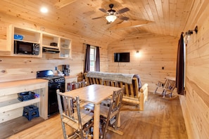 House (1 Bedroom) | Interior - Lakefront Relaxation & Adventure: Sodus Bay Cabin (North Rose)
