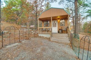 House (1 Bedroom) | Terrace/patio - Hike the Ouachitas! Remote Mtn Hideaway w/ Trails (Wister)