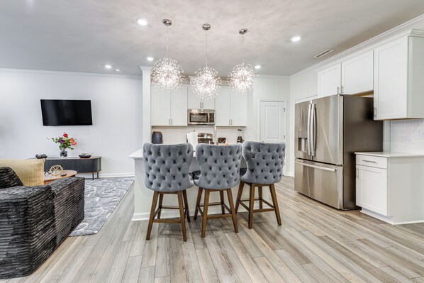 Apartment (3 Bedrooms) | Interior - Private Patio! Sleek & Stylish Smithfield Townhome (Smithfield)