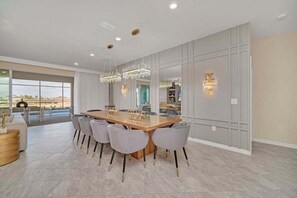 Villa, Multiple Bedrooms | Dining - Sunset On The Hill Huge 10 Bedroom Private Pool! 10 Villa (Davenport)