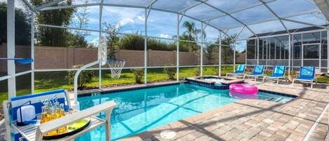 House, 5 Bedrooms | Pool | A heated pool