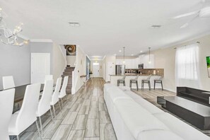 Villa, Multiple Bedrooms | Living area - Modern Beautiful Private Pool Home! 9 Bedroom Villa (Davenport)