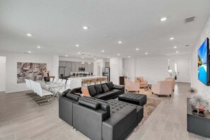 Villa, Multiple Bedrooms | Living area - Everyone Can Come So Much Space Pool Home! 15 Bedroom Villa (Kissimmee)