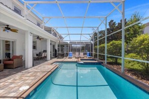 Pool - Star Wars & More Large Private Pool Lanai Home! 6 Bedroom Villa (Davenport)