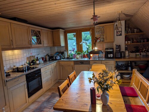 Ferienwohnung Oberförsterei Sosa 2 mit Gemeinschaftsgarten und WLAN