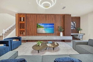 Villa, Multiple Bedrooms | Living area - Everyone's Family Fun Home, Slides In Kids Rooms 10 Bedroom Villa (Davenport)