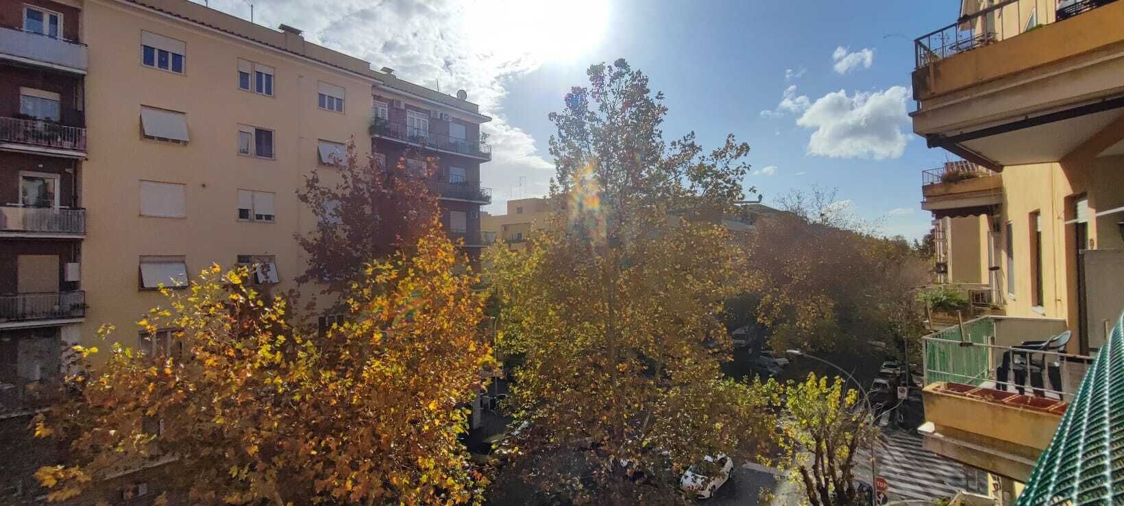 Blick von der Unterkunft