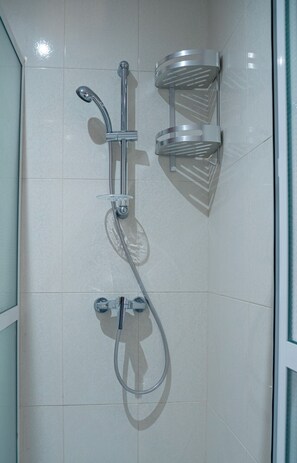Hair dryer, towels, soap, toilet paper - Charming  2-bedroom apartment with AC in Marrakech Heart (Marrakech)
