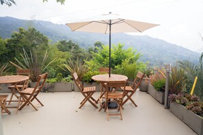 Terrace/patio - Hotel Campestre Rancho La Lechería (Cali)