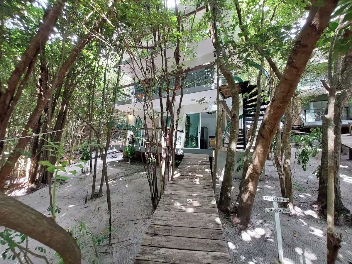 Fachada de la propiedad