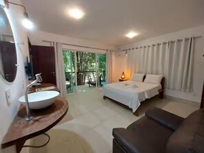 Departamento Premium, 1 cama matrimonial | Wifi gratis y ropa de cama 