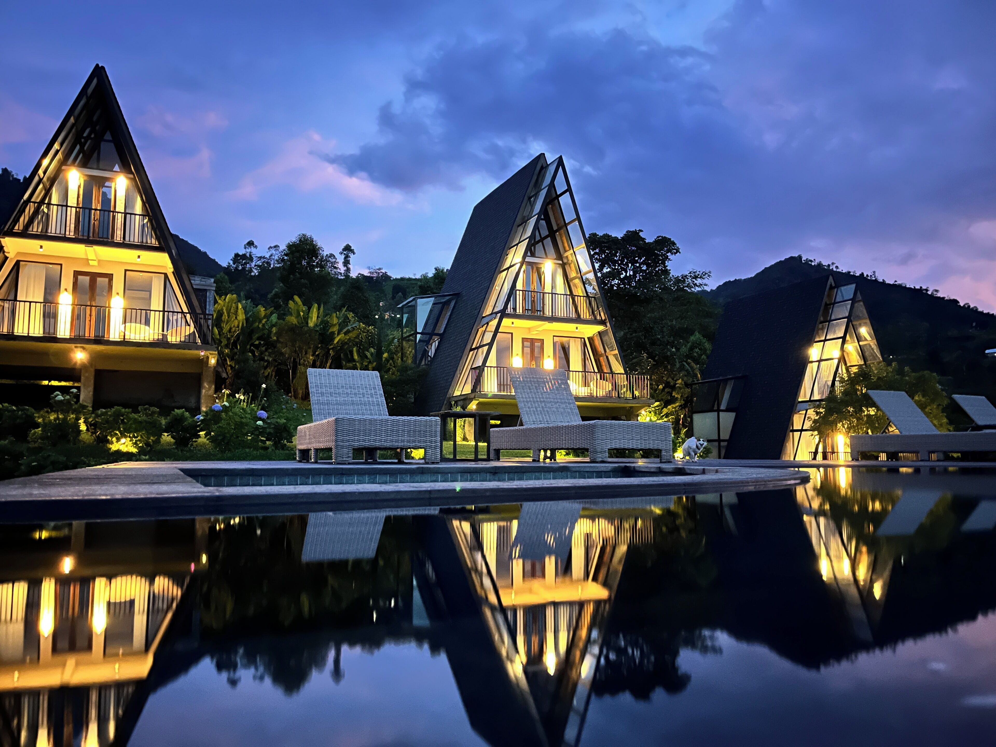 ด้านหน้าที่พัก