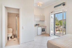 1 bedroom, iron/ironing board, WiFi - Apartment 'One Bedroom  8' with Private Terrace, Wi-Fi and Air Conditioning (skoutari)