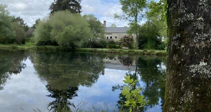 Guest Room “Manoir De Gourvinec” with Lake View, Private Terrace & Wi-Fi