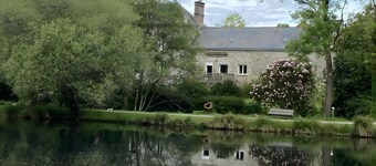 Guest Room “Manoir De Gourvinec” with Lake View, Private Terrace & Wi-Fi