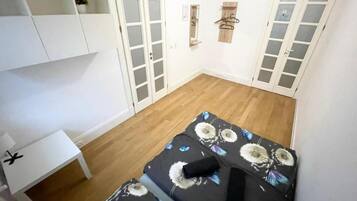 Comfort Quadruple Room, 2 Double Beds | Iron/ironing board, free WiFi