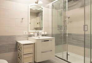 Departamento, 1 habitación, balcón | Baño