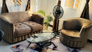 Apartment, 2 Bedrooms, Smoking, Balcony | Living room - Stunning 2 Bedroom Apartment in Diani, Kenya - Perfect Beach Getaway (Diani Beach)