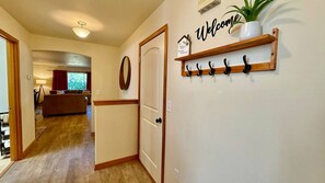 Interior - Spacious modern family home with open living, full kitchen, office nook, and private access (Olympia)