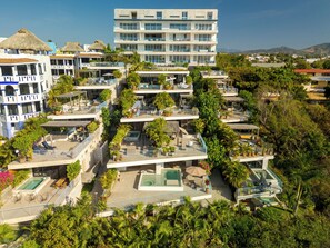 Exterior - Luxury Oceanfront Double Villa With Pool (Puerto Escondido)