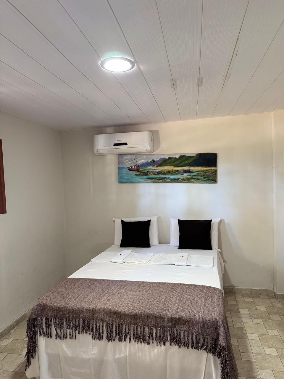Habitación estándar con 2 camas individuales, vistas al mar | Wifi gratis
