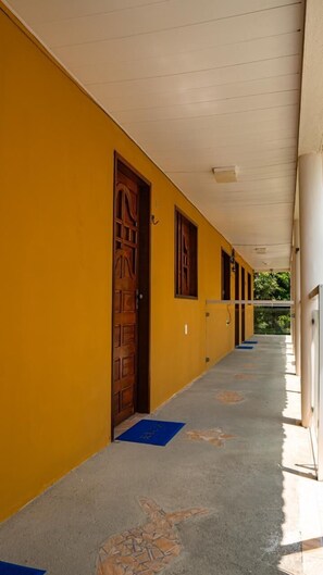 Majoituspaikan julkisivu