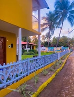 Fachada de la propiedad