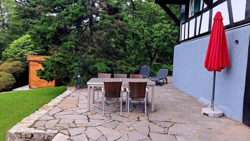 Apartment 'Fewo Kupferschmid' mit Bergblick, Gemeinschaftsgarten und WLAN