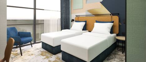 Tomannsrom – classic | Safe på rommet, skrivebord og skrivebord for bærbar PC