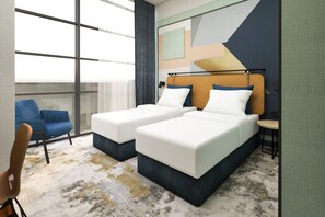 Classic Twin Room | In-room safe, desk, laptop workspace, iron/ironing board - Focus Hotel Premium Olsztyn (Olsztyn)