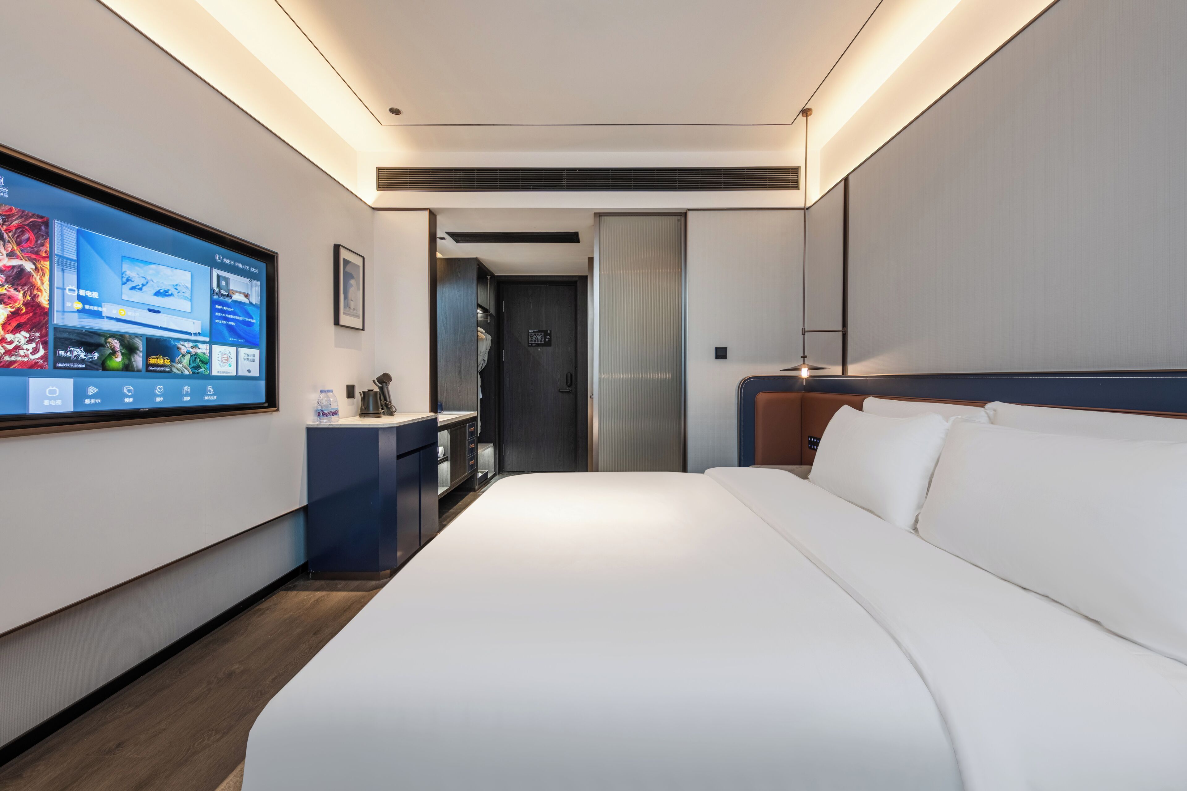 舒适双人房 | 笔记本电脑工作区、遮光窗帘、免费 WiFi