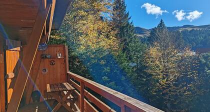 Chalet « Le Mouflon » : Vue Montagne, Jardin Partagé et Wi-Fi