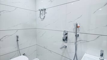 Free toiletries, slippers, soap, shampoo