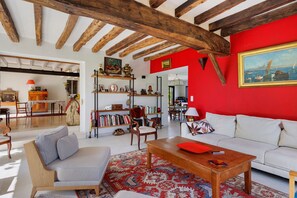 TV, fireplace, stereo - Maison de la Gentinière near Beauval Zoo (Mareuil-sur-Cher)